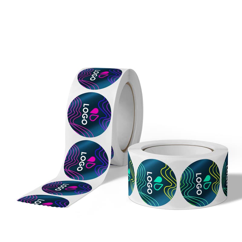 500.00000 Étiquettes Personnalisées En Rouleau 5x5 cm - Easyflyer Meilleure Offre