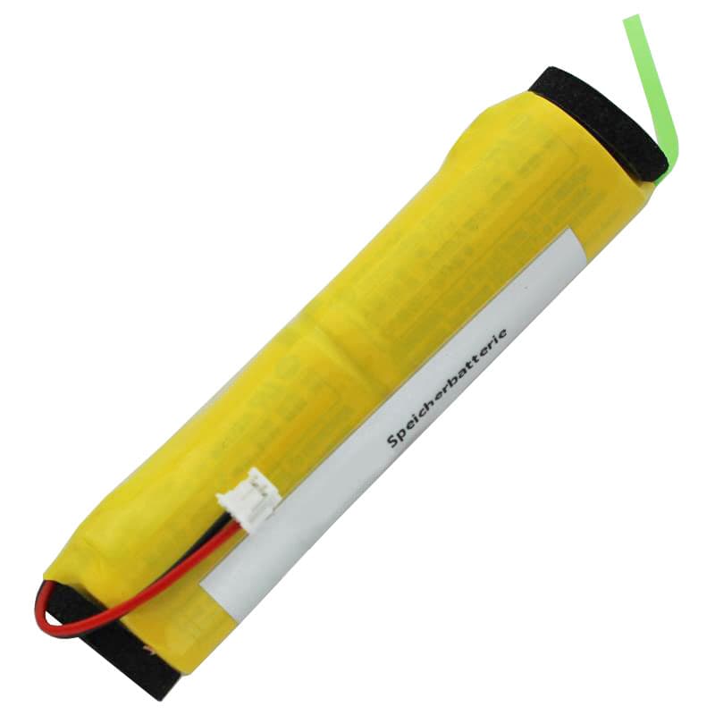Batterie 6 volts avec 2 pièces BR-2 / 3A, avec câble et prise