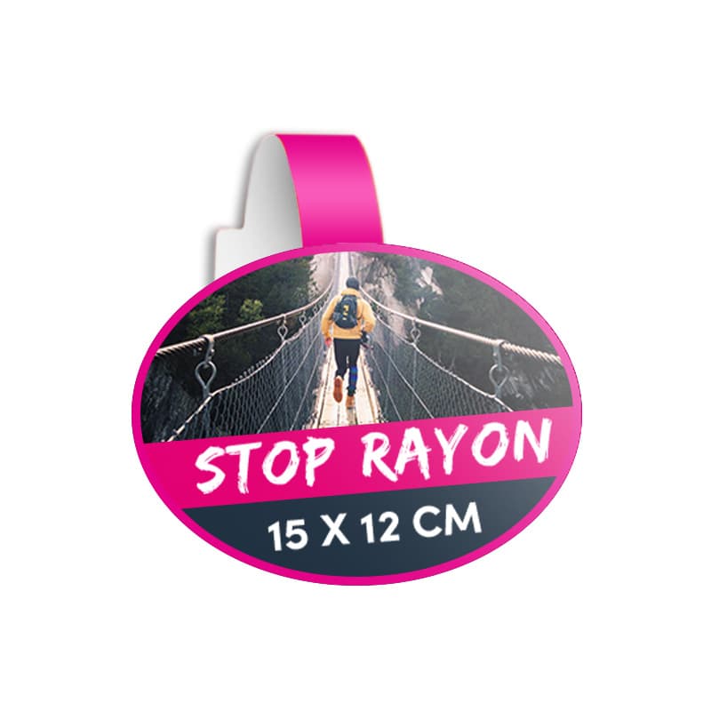 200.00000 Stop Rayons | Impression Stop Rayons Publicitaires 15 x 12 cm - Easyflyer