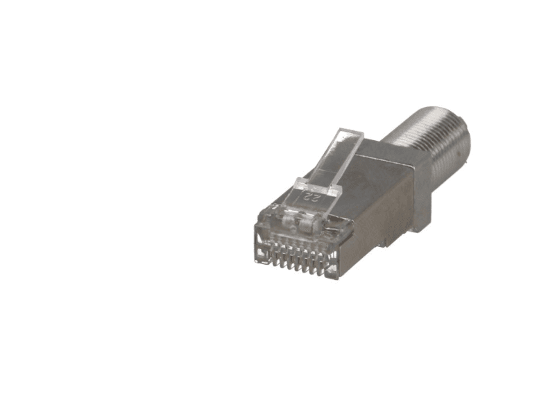 Adaptateur "balun" RJ45 / fiche F